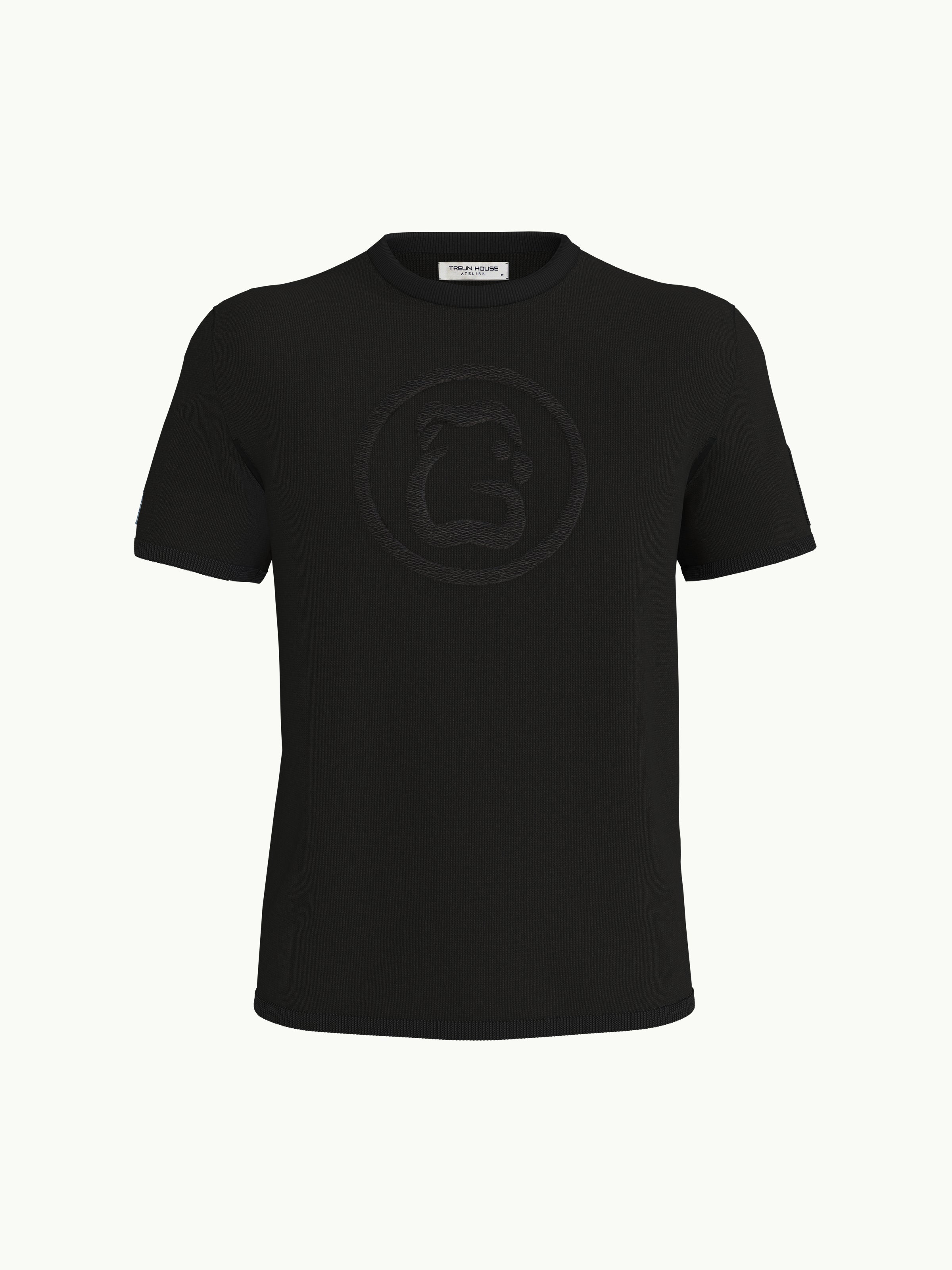 Men's T-Shirt - Glossy Cockatoo Black