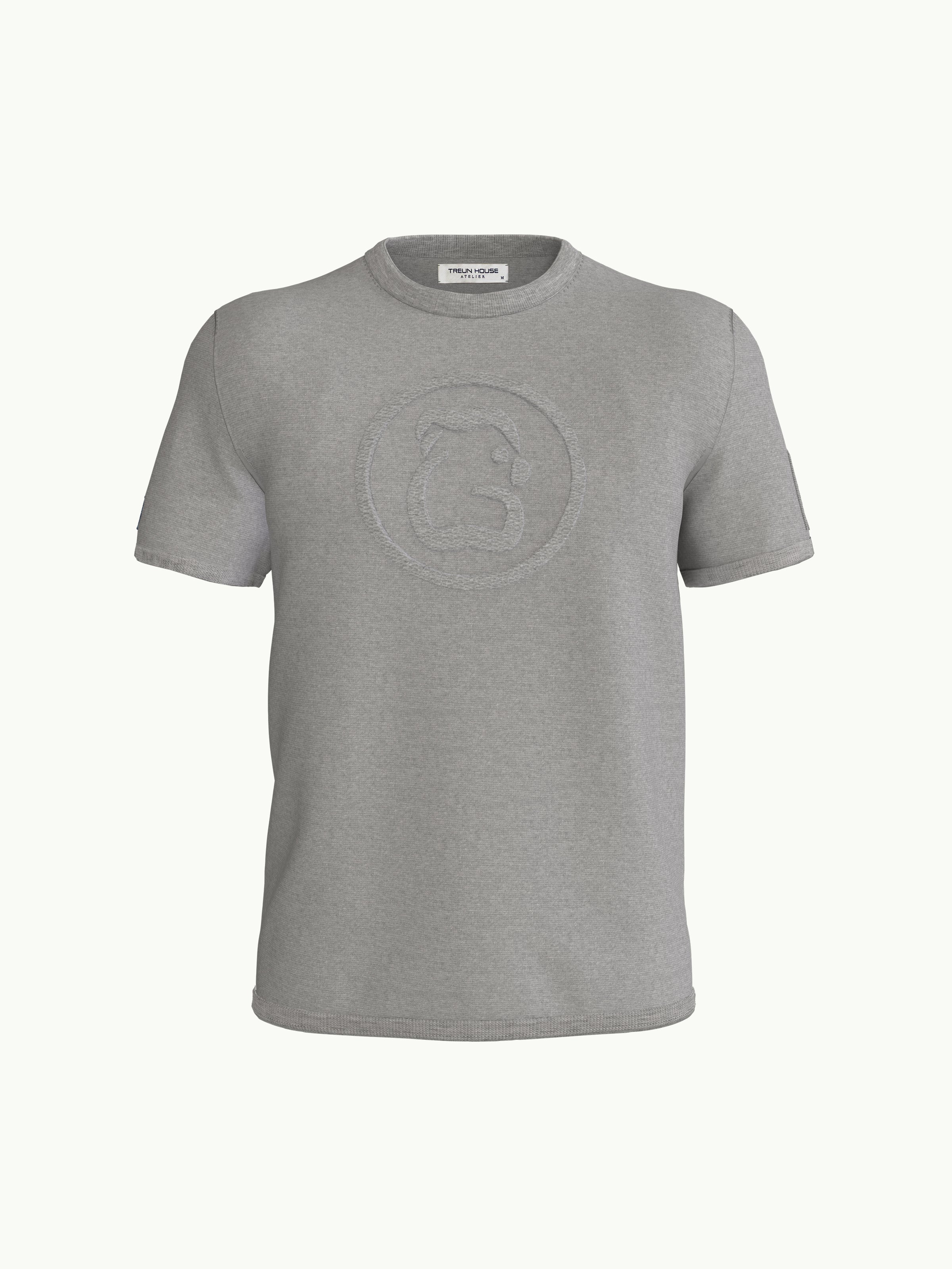 Men's T-Shirt - Parrot Light Grey